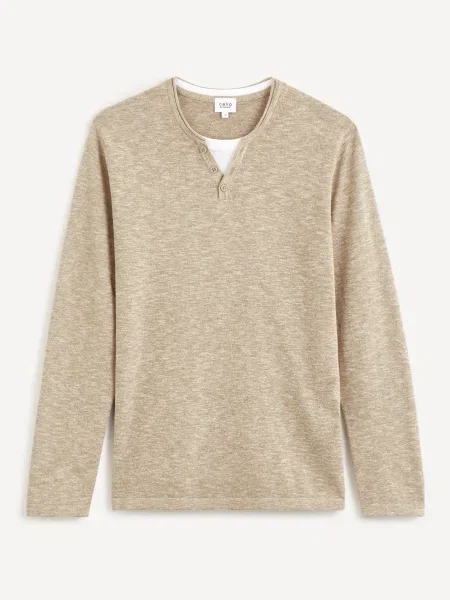 Pulover Celio bej