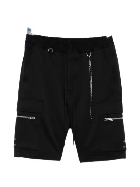 Pantaloni scurți cargo Mastermind Japan cu broderie negru