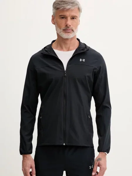 Sweatshirt Under Armour Velociti Pro Storm Jacket Black L negru