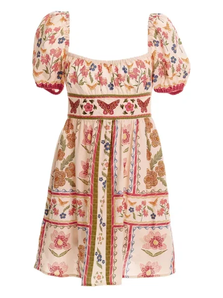 Gėlėtas raštuotas kostiumas suknele Agua Bendita