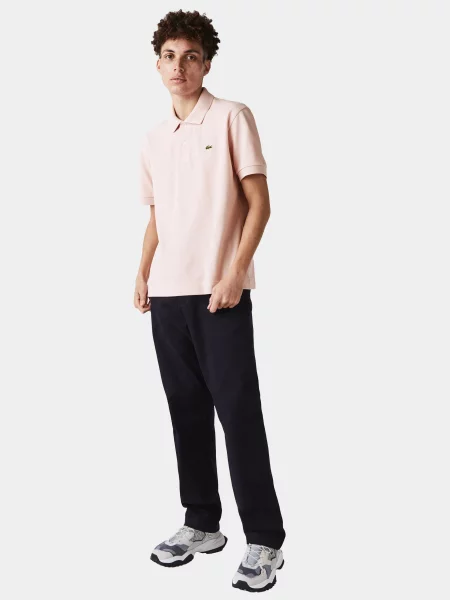 Lacoste Поло рожевий