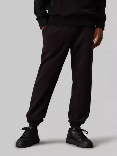 Calvin Klein Jeans Pantaloni de trening CHENILLE negru
