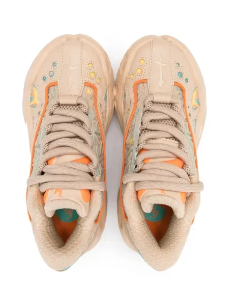 Sneakersy dziecięce Puma pomarańczowe