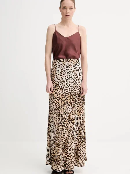 Спідниця Gestuz maxi пряма бежевий