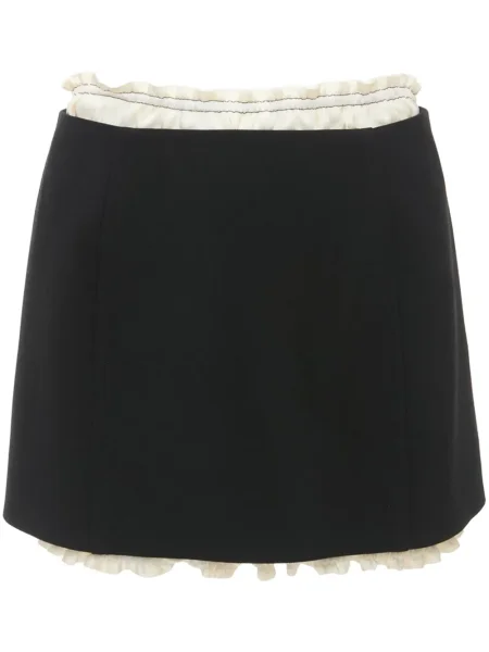 Mała mały spódnica mini Victoria Beckham czarna