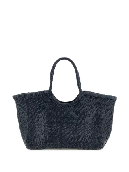 Geantă shopper Dragon Diffusion din piele albastru