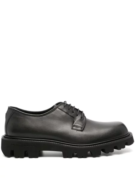 Pantofi derby Fratelli Rossetti din piele negru