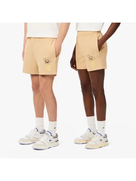 Шорты Lacoste бежевые