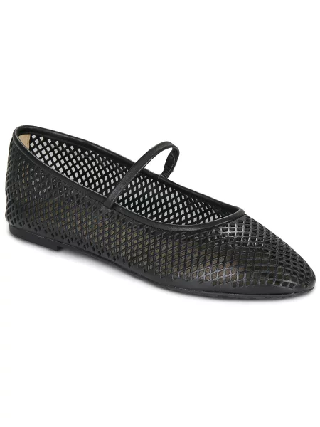 Pantofi cu toc Lauren Ralph Lauren negru