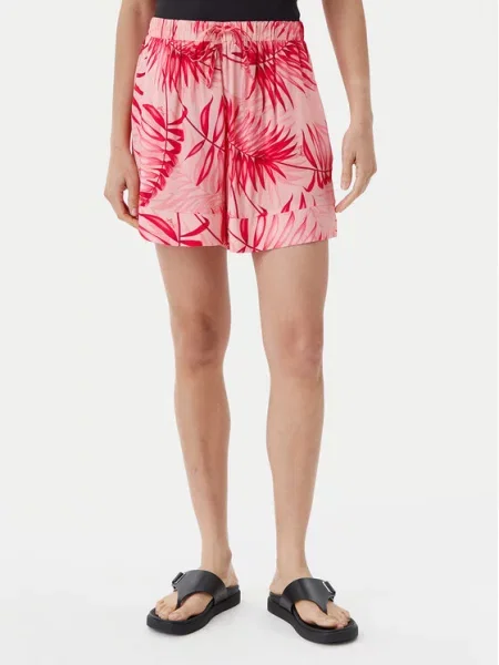 Σορτς υφασμάτινο Liu Jo Beachwear ροζ