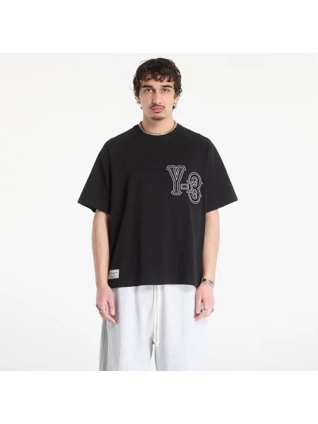 Krátké tričko Y-3 s krátkými rukávy černé
