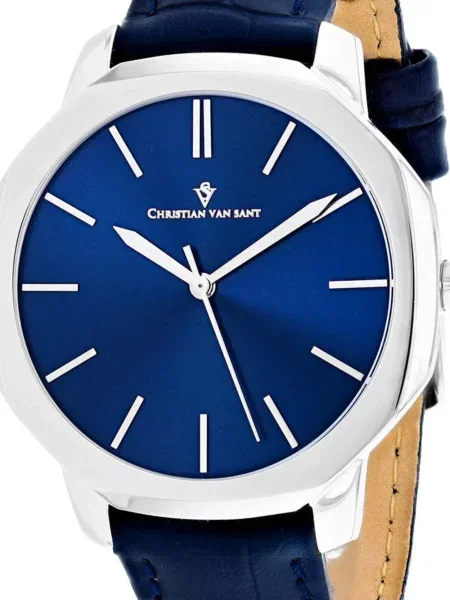 Ceas Christian Van Sant albastru