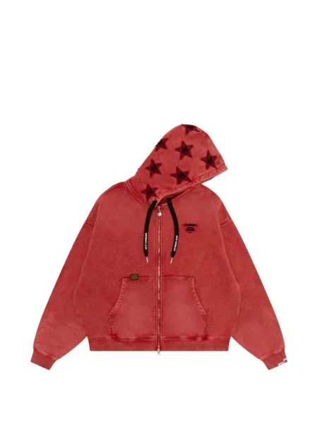 Hanorac cu glugă Aape By A Bathing Ape roșu