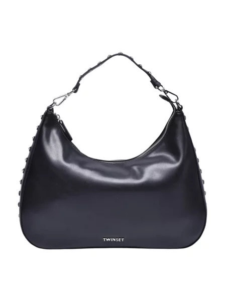 Torebka hobo Twinset czarna