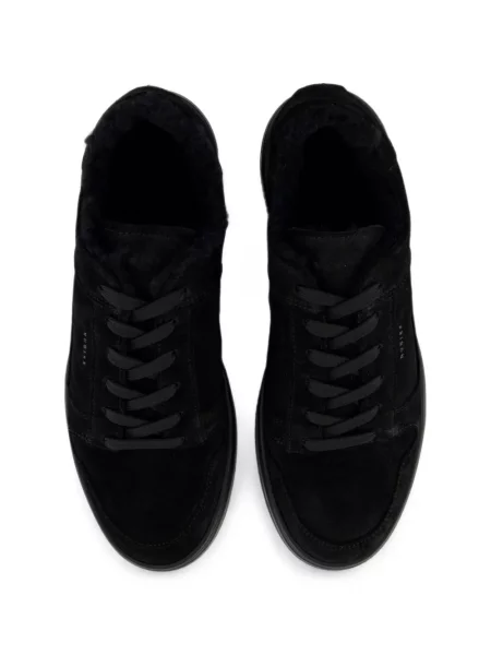 Sneakerși Nubikk cu blană negru