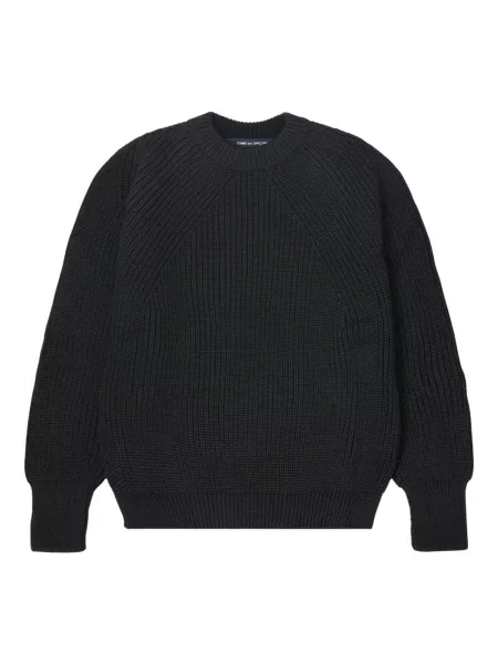 Dzianinowy sweter Comme Des Garcons czarny