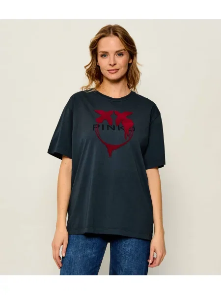 Pinko Tricou Strepitoso | Relaxed fit gri