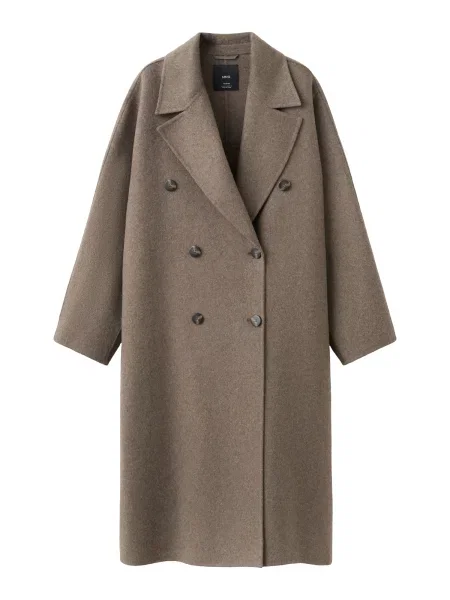 MANGO Palton de primăvară-toamnă PICAROL' maro