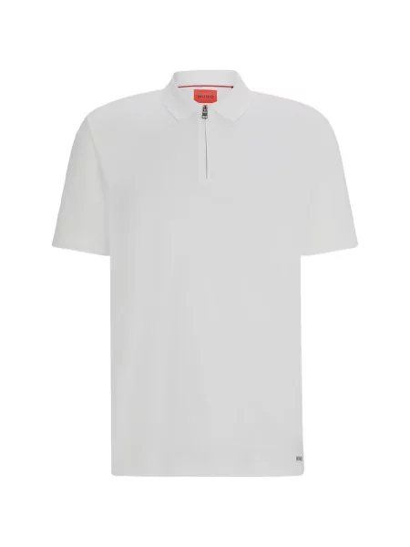Поло тениска Hugo бяло