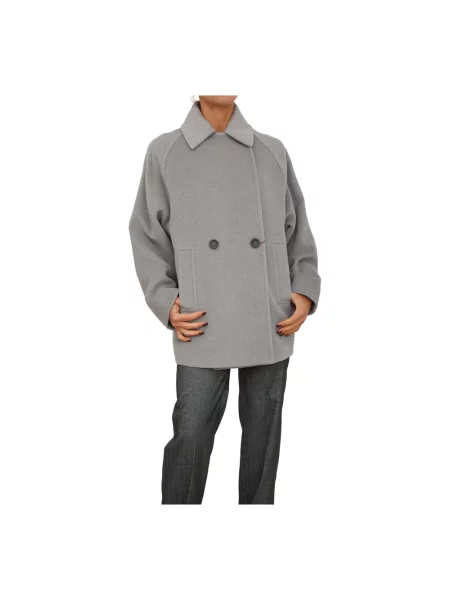Płaszcz Max Mara wełniany szary