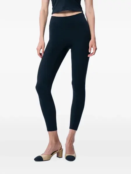 Leggings God Save Queens cu imagine negru