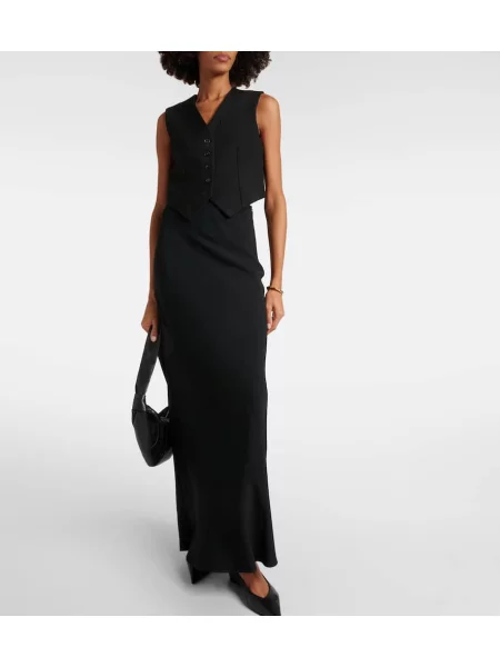 Fusta maxi Ami Paris negru