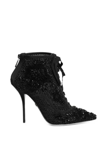 Mrežaste gležnjače Dolce & Gabbana crna