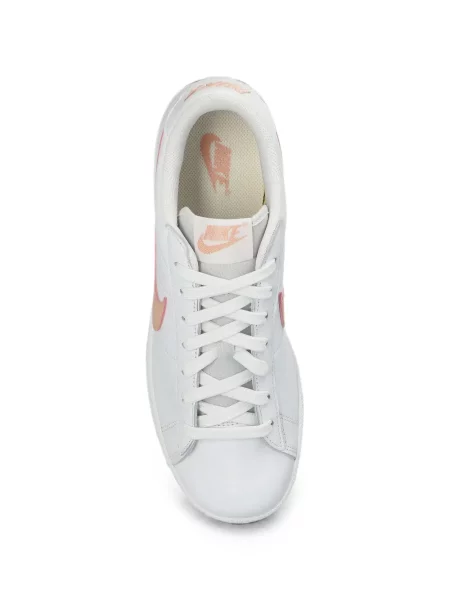 Sneakerși Nike din piele alb