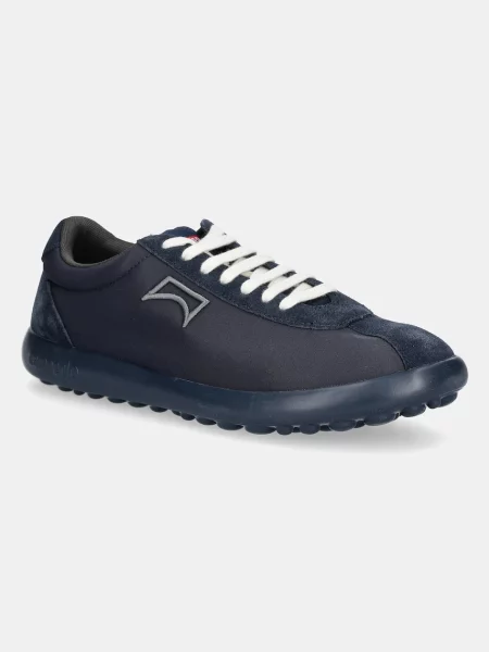 Маратонки от набук Camper Pelotas XLF тъмносиньо