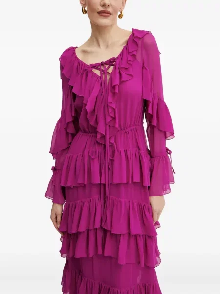 Rochie maxi Luisa Spagnoli de costum roz