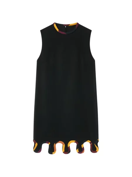 Rochie Pucci cu imagine negru