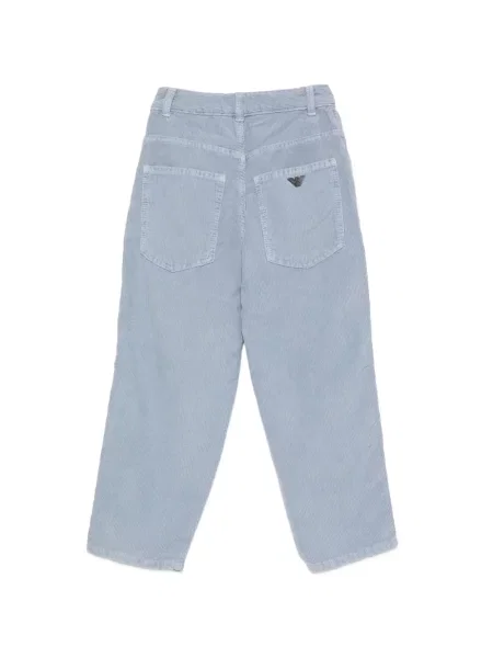 Spodnie dziecięce Emporio Armani niebieskie