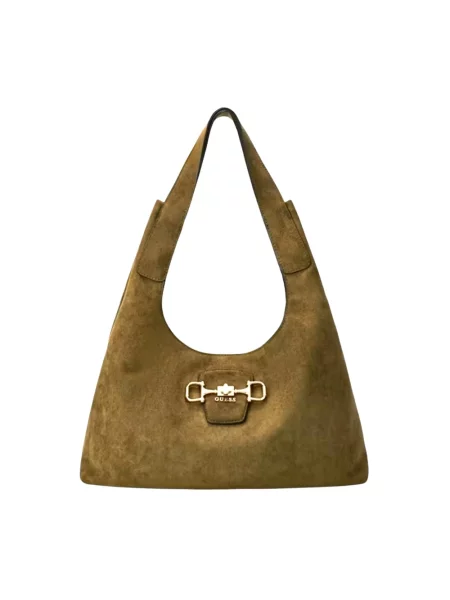 Torebka hobo Guess zielona