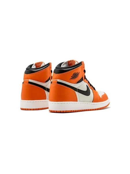Sneakersy dziecięce Jordan Air Jordan 1 pomarańczowe
