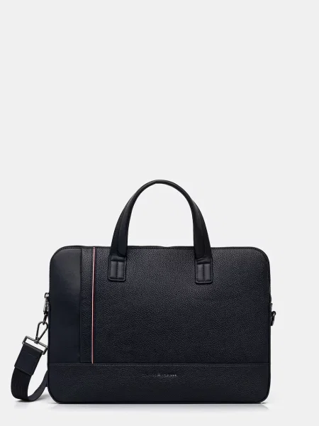 Torba na laptopa Tommy Hilfiger granatowa