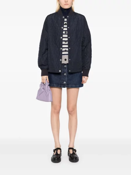 Geacă Maison Kitsune albastru