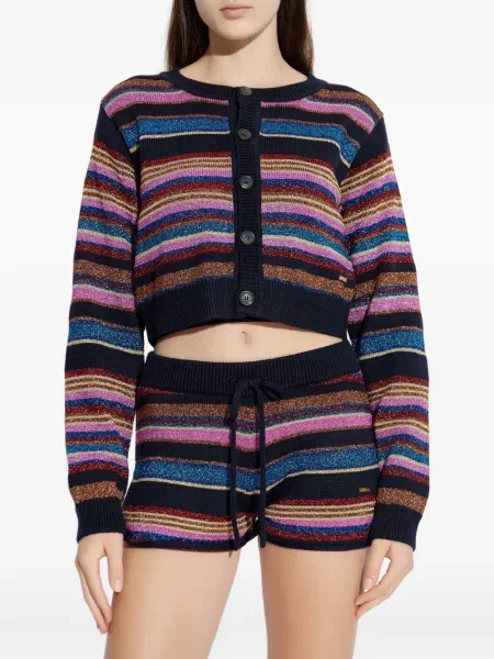Cardigan Dsquared2 cu dungi negru