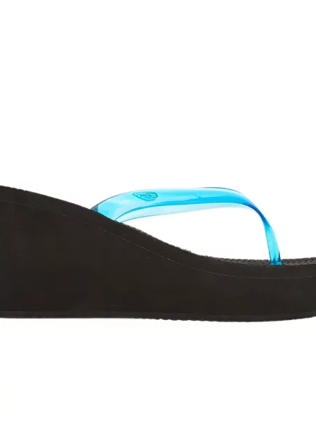 Чехли Ancient Greek Sandals с клин ток синьо