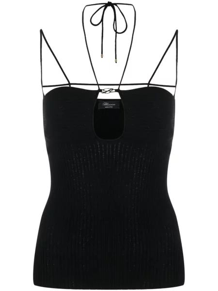 Top Blumarine tricotate negru