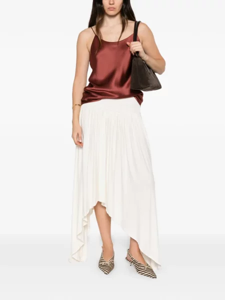Top Max Mara cu bretele roz