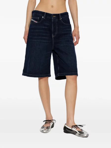 Scurt pantaloni scurți din denim Diesel albastru