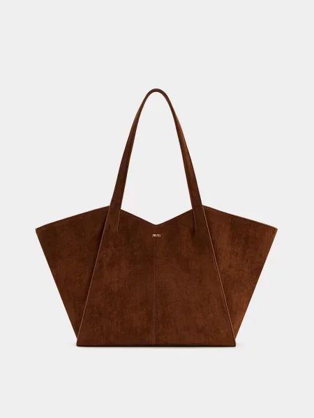 Кожаная сумка Jw Pei коричневая