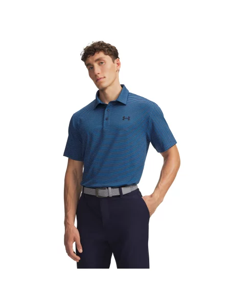 Polo majica Under Armour crna