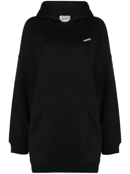 Hanorac cu glugă Coperni cu imagine negru