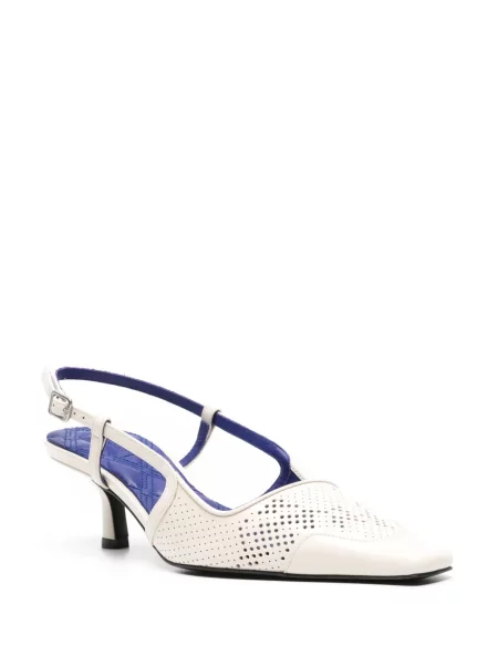 Bateliai Burberry slingback balta