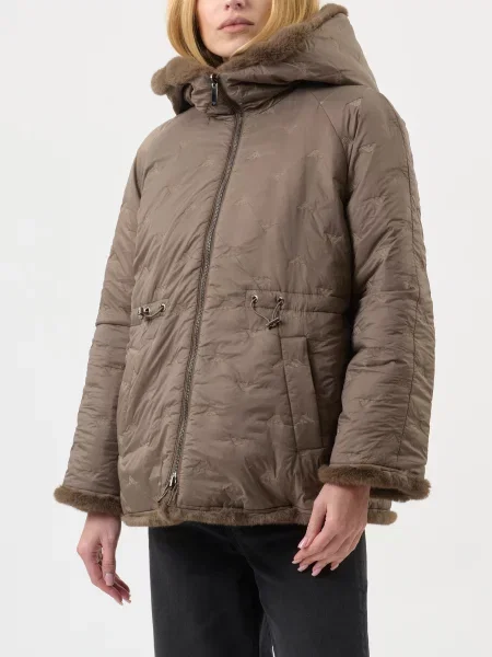 Шуба Emporio Armani коричнева