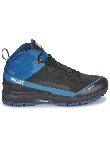 Pánske trekové topánky Millet Wanaka Mid GTX black/ dark denim čierna