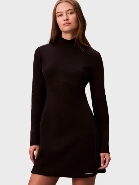 Джинсова сукня Calvin Klein Jeans чорна