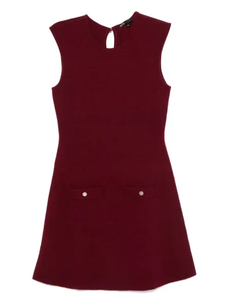 Rochie fără mâneci Maje fără mâneci de costum roșu