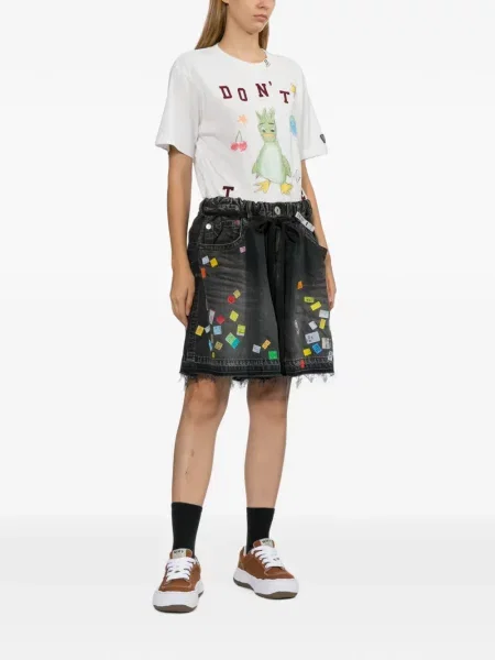 Tricou Maison Mihara Yasuhiro cu imagine alb